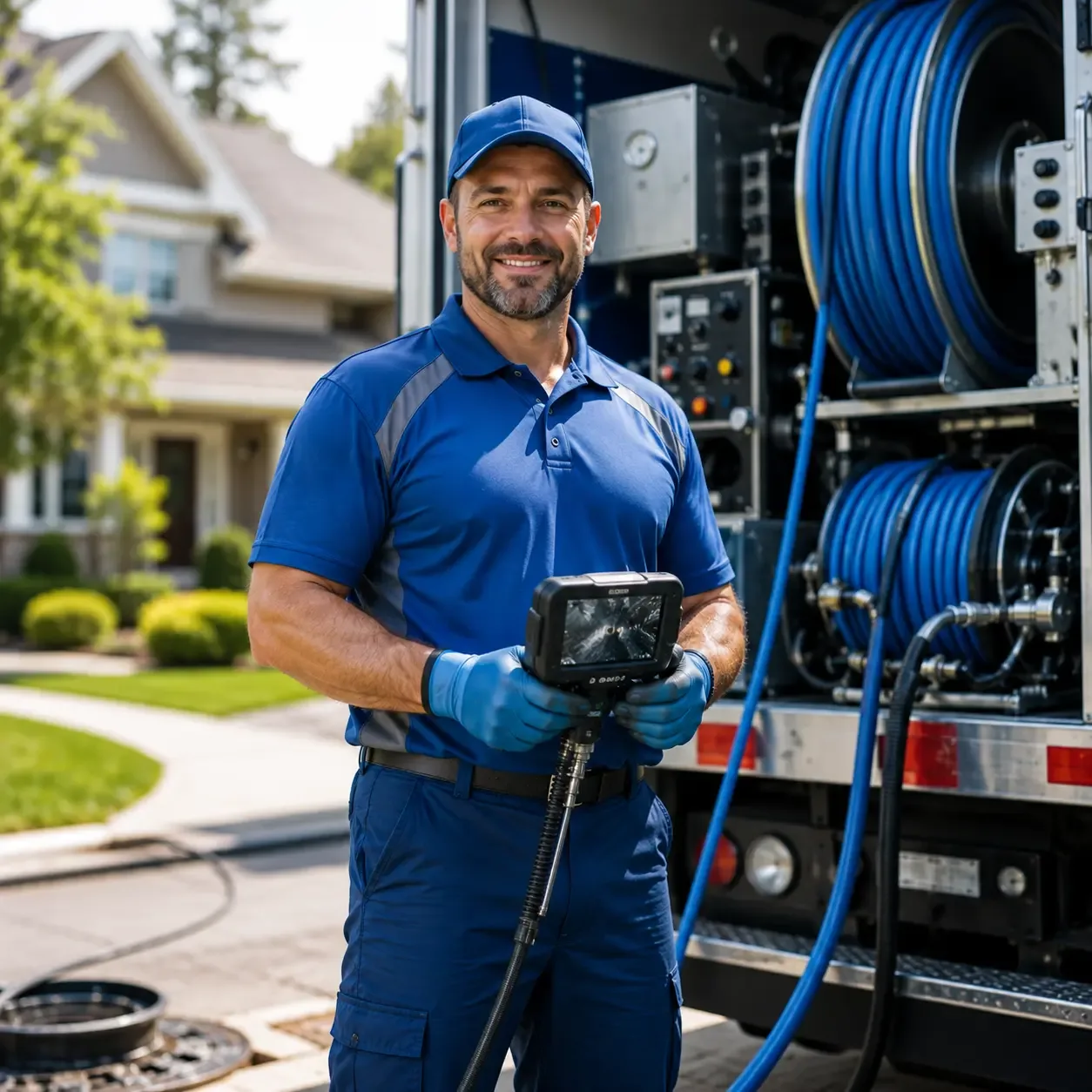 Local outdoor drain cleaning specialists in Walworth, WI